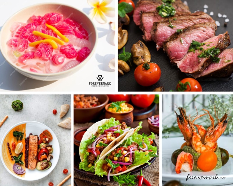 Thực đơn đa dạng tạo nên trải nghiệm độc đáo